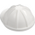 LEGO Blanc Construction Casque avec bord (3833)