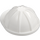 LEGO Blanc Construction Casque avec bord (3833)