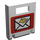LEGO Weiß Container Box 2 x 2 x 2 Tür mit Slot mit Mailbox (80172 / 81777)