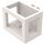 LEGO blanc Grue Basket 3 x 2 x 2 avec charnière de verrouillage (51858 / 53030)