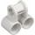 LEGO White Cross Block with Two Pinholes (32291 / 42163)