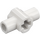 LEGO White Cross Connector with Holes and Axle Holders (24122 / 49133)