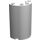 LEGO White Cylinder 2 x 4 x 5 Half (35313 / 85941)