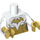 LEGO blanc Disco Batgirl Minifig Torse (973 / 88585)