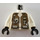 LEGO White Doc Spacesuit Torso (973)