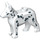 LEGO White Dog - Alsatian with White Spots (13257 / 92586)