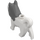 LEGO White Dog - Husky (17817)