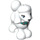 LEGO White Dog - Poodle with Blue Eyes (77291)