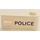 LEGO Blanc Porte 1 x 3 x 1 Droite avec Police (3821)