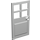 LEGO Weiß Tür 1 x 4 x 6 mit 4 Panes und Stud Griff (60623)