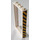 LEGO Bianco Porta Telaio 1 x 4 x 6 con Hazard Strisce (Destra) Adesivo (Unilaterale) (60596)