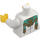 LEGO White Dragon of the East Minifig Torso (973 / 76382)