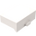 LEGO Weiß Drawer ohne Verstärkung (4536)