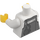 LEGO Weiß Fahrer Minifigur Torso (973 / 76382)