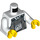 LEGO Blanc Conducteur Minifigurine Torse (973 / 76382)