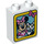 LEGO blanc Duplo Brique 1 x 2 x 2 avec Minnie mouse et Chat avec tube inférieur (15847 / 38650)