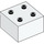 LEGO White Duplo Brick 2 x 2 (3437 / 89461)
