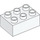 LEGO blanc Duplo Brique 2 x 3 (87084)