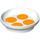 LEGO White Duplo Dish with Pancakes (31333 / 101541)