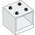 LEGO Weiß Duplo Drawer 2 x 2 x 28.8 (4890)