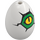 LEGO Hvit Egg med Øye (24946 / 78324)