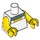 LEGO Weiß Egyptian Warrior Minifig Torso (973 / 88585)