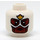 LEGO White Falcon Minifigure Head (Safety Stud) (3626 / 17061)