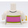 LEGO White Ferris Wheel Ice Cream Lady Minifig Torso (973 / 76382)