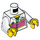 LEGO Weiß Ferris Rad Eis Lady Minifig Torso (973 / 76382)