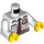 LEGO Weiß Feuer Chief Torso (76382 / 88585)