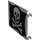 LEGO White Flag 6 x 4 with 2 Connectors with Jolly Roger on Black Background (2525)