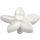 LEGO White Flower with Pointed Petals with Small Pin (18853)