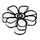 LEGO White Flower with Squared Petals (with Reinforcement) (4367)