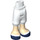 LEGO White Friends Long Shorts with Dark Blue and White Shoes (18353 / 92819)
