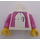 LEGO White German Telekom Racing Cyclist Torso (973)