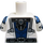 LEGO White Goliath Minifig Torso (973 / 76382)