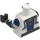 LEGO White Goliath Minifig Torso (973 / 76382)