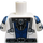 LEGO blanc Goliath Minifig Torse (973 / 76382)