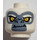 LEGO Wit Grizzam Hoofd (Verzonken solide nop) (3626 / 14055)