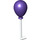 LEGO White Handle with Dark Purple Balloon (35763)
