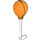 LEGO Weiß Griff mit Orange Ballon (35763)
