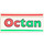 LEGO White Hinge 6 x 3 with Octan Logo (2440)
