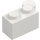 LEGO White Hinge Brick 1 x 4 Top (3830 / 65122)