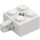 LEGO White Hinge Brick 2 x 2 Locking with 1 Finger Vertical (no Axle Hole) (30389)