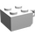 LEGO White Hinge Brick 2 x 2 Locking with 1 Finger Vertical (no Axle Hole) (30389)
