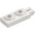 LEGO White Hinge Plate 1 x 2 with 2 Fingers Hollow Studs (4276)