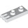 LEGO White Hinge Plate 1 x 2 with 3 fingers and Hollow Studs (4275)
