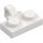 LEGO White Hinge Plate 1 x 2 with Vertical Locking Stub with Bottom Groove (44567 / 49716)