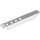 LEGO White Hinge Plate 1 x 8 with Angled Side Extensions (Round Plate Underneath) (14137 / 30407)