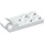 LEGO White Hinge Plate Bottom 2 x 4 with 4 Studs and 2 Pin Holes (43056)